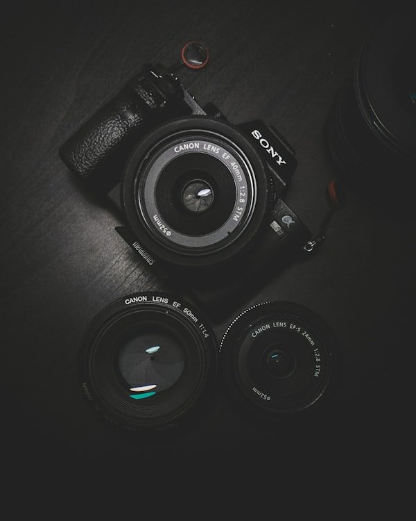 Detal aparatu fotograficznego
